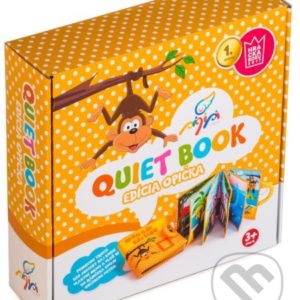 Piqipi Quiet Book: Opička - quiet book