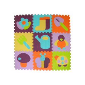 Baby Great Penové puzzle Farebná záhradka SX (30x30) - penové puzzle - puzzle na zem - penové puzzle koberec - hracia podložka - hracia podlozka